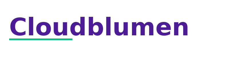 Cloudblumen logo